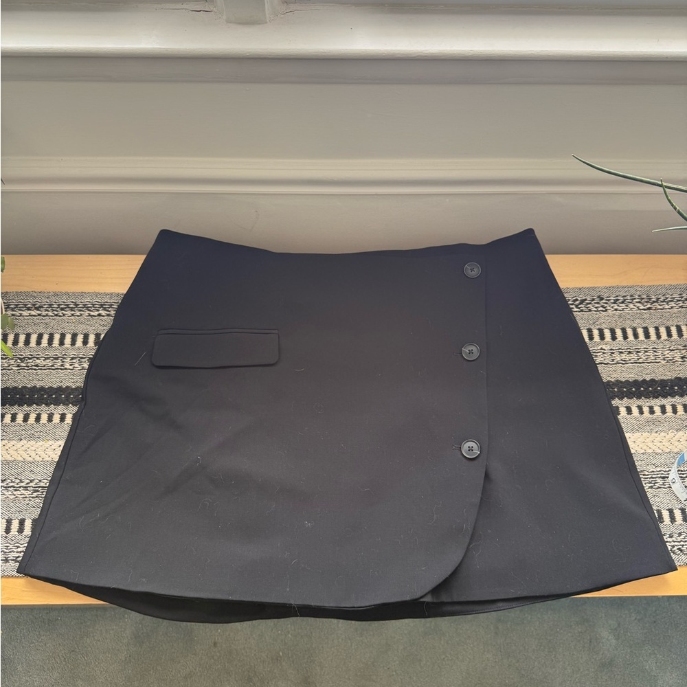 a new day Black Mini Skirt
